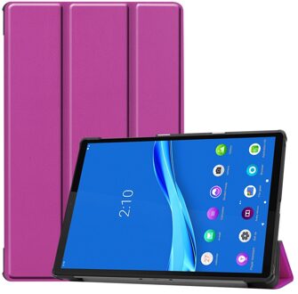 3-Vouw sleepcover hoes - Lenovo Tab M10 FHD Plus - Paars