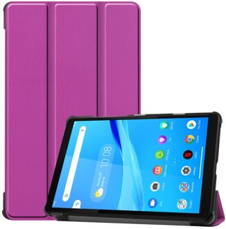 3-Vouw sleepcover hoes - Lenovo Tab M8 - Paars