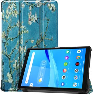 3-Vouw sleepcover hoes - Lenovo Tab M8 - Van Gogh Amandelboom