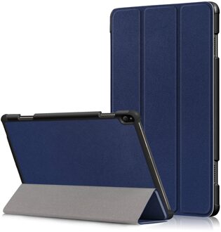 3-Vouw sleepcover hoes - Lenovo Tab P10 - Blauw