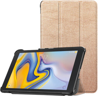 3-Vouw sleepcover hoes - Samsung Galaxy Tab A 8.0 inch (2019) - Rose Goud