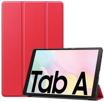 3-Vouw sleepcover hoes - Samsung Galaxy Tab A7 (2020) - Rood