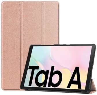 3-Vouw sleepcover hoes - Samsung Galaxy Tab A7 (2020) - Rose Goud