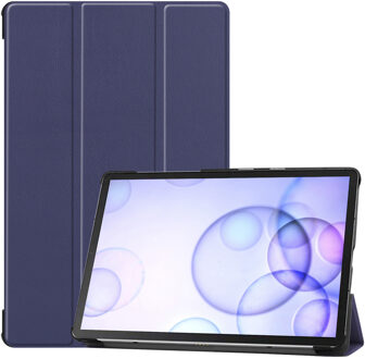 3-Vouw sleepcover hoes - Samsung Galaxy Tab S6 - Blauw