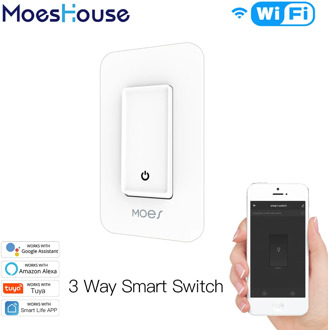 3 Way WiFi Smart Light Switch Light Control APP remote control works with Alexa and Google Home No Hub Required