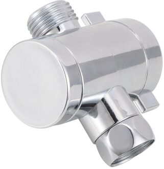 3 weg Verstelbare Douchekop Omschakelklep T-adapter Bad Arm Gemonteerd Connector Omschakelklep Badkamer Deel