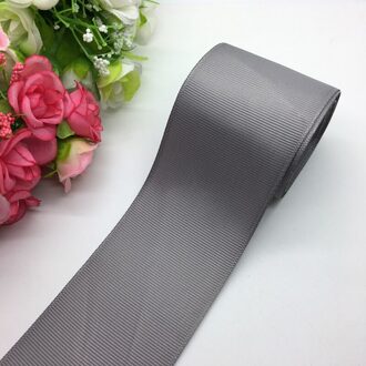 3 yards/lot 2 Inch 50mm Breed Grijs Grosgrain Lint Haar Bows Wedding DIY Ambachten