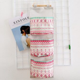 3 Zakken Beer Dier Make Muur Opknoping Opbergtas Organizer Container Cosmetische Diversen Organiser Pouch Garderobe Kast