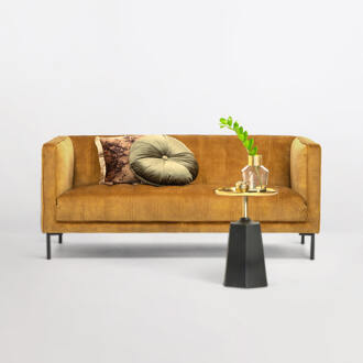 3-zits Bank 'Alison' Velvet, kleur gold