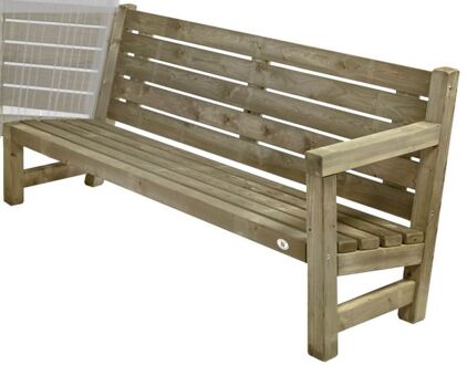 3-zits - Tuinbank - Bruin - 180x82 cm