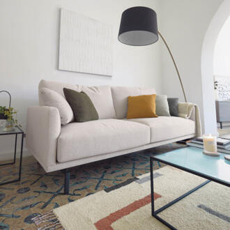 3-zitsbank Galene beige 214 cm