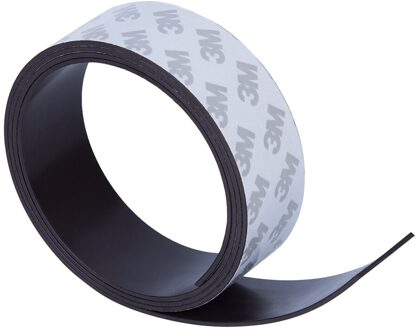 30*1.5Mm 1 Meter Zelfklevende Flexibele Magnetische Strip 3M Rubber Magnetische Tape Breedte 30mm Dikte 1.5Mm 30x1.5mm
