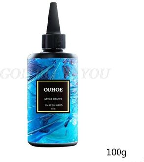 30/100/200G Ultraviolet Hars Harde Lijm Curing Uv Gel Diy Sieraden Ambachten Maken 100g
