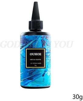 30/100/200G Ultraviolet Hars Harde Lijm Curing Uv Gel Diy Sieraden Ambachten Maken 30g