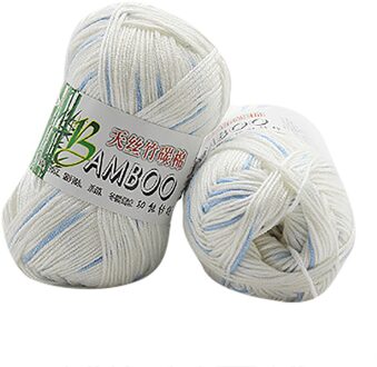 30 # 100% Bamboe Katoen Warme Zachte Natuurlijke Breien Haak Truien Wol Garen 50G Garen Voor Breien Wol Huis handgemaakte Wollen
