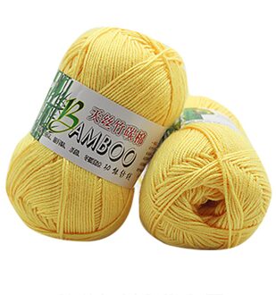 30 # 100% Bamboe Katoen Warme Zachte Natuurlijke Breien Haak Truien Wol Garen 50G Garen Voor Breien Wol Huis handgemaakte Wollen