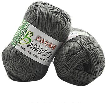 30 # 100% Bamboe Katoen Warme Zachte Natuurlijke Breien Haak Truien Wol Garen 50G Garen Voor Breien Wol Huis handgemaakte Wollen