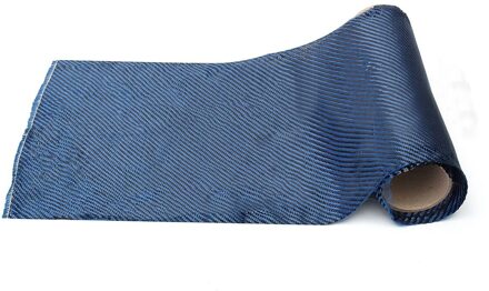30*100Cm Carbon Fiber Blauw Gemengde Stof Twill Voor Diy Handgemaakte Decoratie Naaien Projecten Carbon Fiber Doek