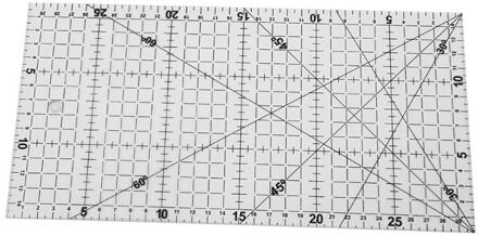 30*15Cm Naaien Patchwork Heerser Tailor Gereedschap Naaien Doek Patchwork Liniaal Diy Handleiding Grid Snijden Naaimachine accessoires