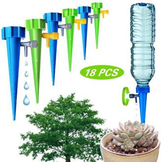 30/18/12/6 Pcs Zelfstandige Auto Bevloeiing Spike Voor Planten Bloem Indoor Huishoudelijke Drip Irrigatie systeem Waterer 18stk veelkleurig