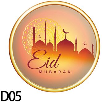 30*30Cm Eid Mubarak Decoratie Pvc Muurstickers Ramadan Kareem Maan Venster Sticker Voor Thuis Kamer Decor Moslim party Muurschildering D05-1stk