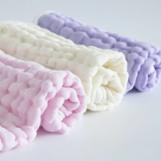 30*30Cm Ultra Absorberend En Zacht Baby Wassen Doek Plant Verven Natuurlijke 6 Lagen Gaas Kids Kind Gezicht handdoek Beste Voor Shipper