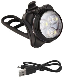 30 #4 Modes Usb Oplaadbare Fiets Licht 3 Led Head Voorkant Staart Clip Licht Lamp Outdoor Cycling Bike accessoires