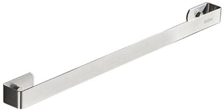 30/40/50Cm Rvs Wandcloset Handdoek Rack Holder Handdoek Bar Hanger Plank Organisator badkamer Accessoires wit 40cm
