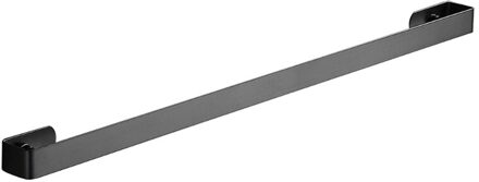 30/40/50Cm Rvs Wandcloset Handdoek Rack Holder Handdoek Bar Hanger Plank Organisator badkamer Accessoires zwart 50cm
