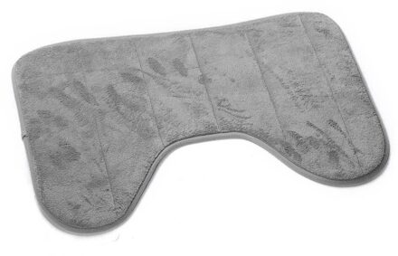 30 #40*60 Cm Katoen U Vormige Bad Matten Anti Slip Thuis Woonkamer Keuken badkamer Deur Trappen Decor Voet Floor grijs