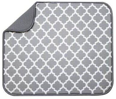 30*40Cm Dish Drogen Mat Voor Keuken Spoelbak Afdruiprek Microfiber Kussen Pad Servies Thee Handdoek Absorberende Home Keuken placemat