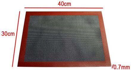 30*40Cm Geperforeerde Siliconen Bakken Mat Non-stick Oven Sheet Liner Cookie Pad Rolling Deeg Matten Voor brood/Bitterkoekje/Koekjes