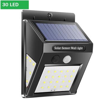 30/40LED Solar Light Motion Sensor Waterdicht Yard Path Outdoor Tuin Lamp Voor Tuin Decoratie Straat Lantaarn 1stk 30 LED