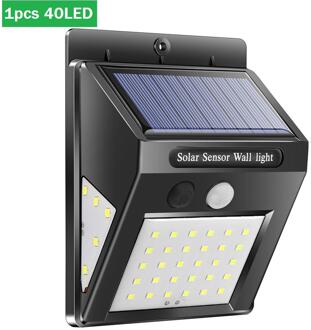 30/40LED Solar Light Motion Sensor Waterdicht Yard Path Outdoor Tuin Lamp Voor Tuin Decoratie Straat Lantaarn 1stk 40 LED