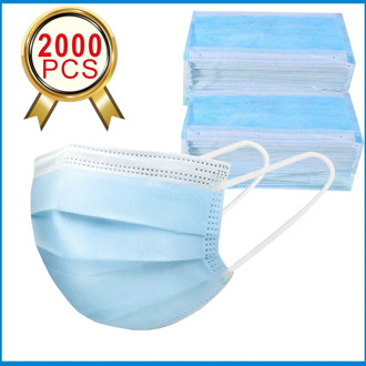 30/50/100/200/400 Pcs Disposable Medical Mask Face Mouth 3 Layer Breathable Protective Mask Anti Dust Fog Filter Surgical Masks