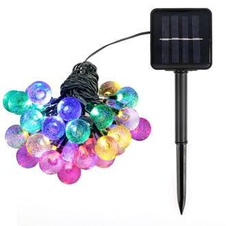 30/50 Led Solar Light Waterdicht Fairy Guirlande Verlichting String Outdoor Christmas Party Wedding Solar Lamp Decor 30LED kleur