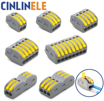 30 & 50 Pieces Fast Universal Wiring Wire Connector & Set Conductor Terminal Block Solar Cable Connector Easy Quick