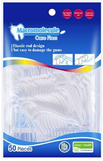 30/50 Stuks Dental Floss Picks Interdentale Borstels Dental Tanden Sticks Tand Cleaning Flosser Tandenstokers Mondhygiëne Care MULTI