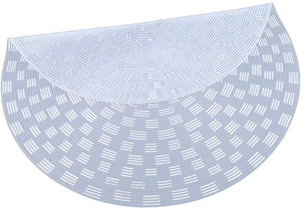 30-50Cm Ronde Dumplings Mat Steamer Papier Hick Siliconen Stoomboot Non Stick Pads Lucht Friteuse Stoomboot Liner Keuken levert 48cm