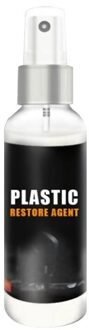 30/50Ml Plastic Onderdelen Loopvlakvernieuwing Middel Wax Instrument Panel Auto Interieur Auto Plastic Gerenoveerd Coating Auto Licht Cleaner