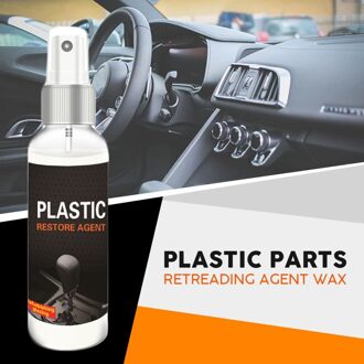 30/50Ml Plastic Onderdelen Wax Instrument Panel Loopvlakvernieuwing Agent Auto Interieur Plastic Gerenoveerd Coating Pasta Putty Wax
