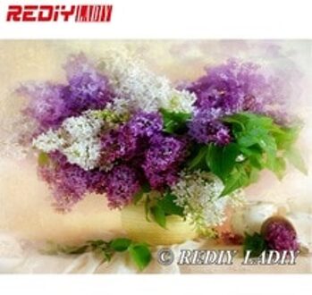 30.5X36Cm 3D Nauwkeurige Gedrukt Crystal Kralen Borduren Kit Bloemen Beadwork Ambachten Handwerken Diy Kralen Kruissteek APT549