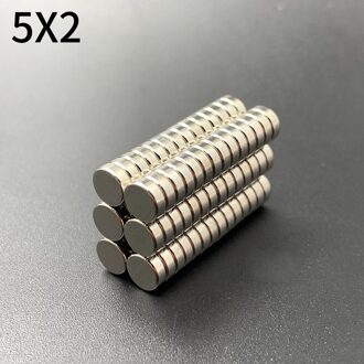 30/60/100/200Pcs 5x2Neodymium Magneet 5X2 N35 Ndfeb Kleine Ronde Super Krachtige Sterke permanente Magnetische Imanes Disc 5x2 100psc