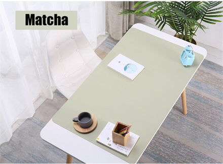 30*60 cm Effen kleur toetsenbord muismat Kantoor Tafel Business Mousepad voor PC Laptop Gaming mousepad Desk Mousepad 30x60 Matcha