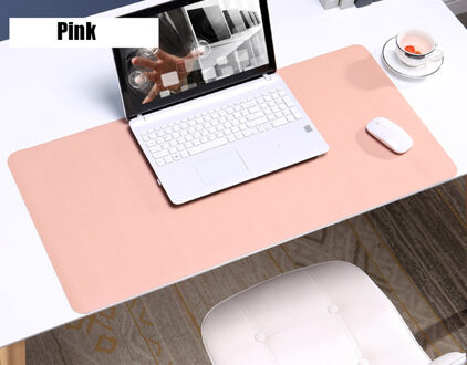 30*60 cm Effen kleur toetsenbord muismat Kantoor Tafel Business Mousepad voor PC Laptop Gaming mousepad Desk Mousepad 30x60 roze