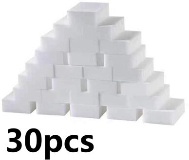 30/60Pcs Melamine Spons Magic Sponger Multi-Functionele Foam Keuken Kom Pad Badkamer Schoonmaken Borstel Gereedschap levert