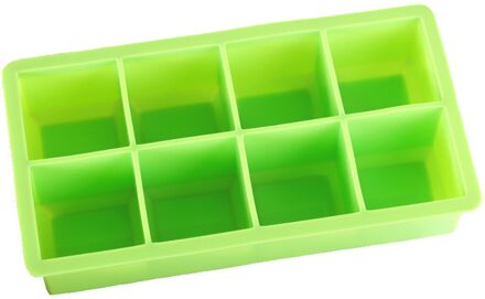 30 #8 Holte Vierkante Creatieve Huishoudelijke Food Grade Silicone Ice Maken Mould Koelkast Ijs Bier Keuken Accessoires