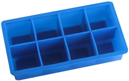 30 #8 Holte Vierkante Creatieve Huishoudelijke Food Grade Silicone Ice Maken Mould Koelkast Ijs Bier Keuken Accessoires