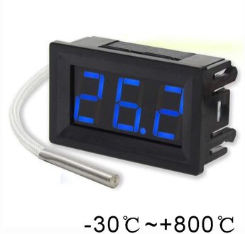 30-800 Graden Celsius Hoge Nauwkeurigheid Ac 220V Thermometer Werk Voltage Ac 100-240V