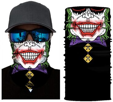 30 # Adult Doek Maskers Voor Volwassenen Met Tekeningen Fietsen Motorfiets Buis Ski Sjaal Gezichtsmasker Balaclava Halloween Party Mascara